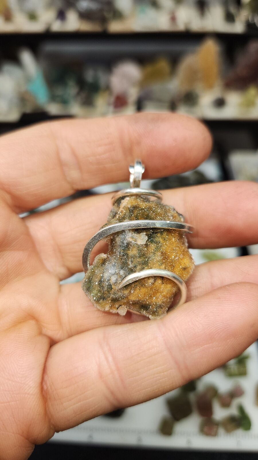 Chrome Druzy #116
