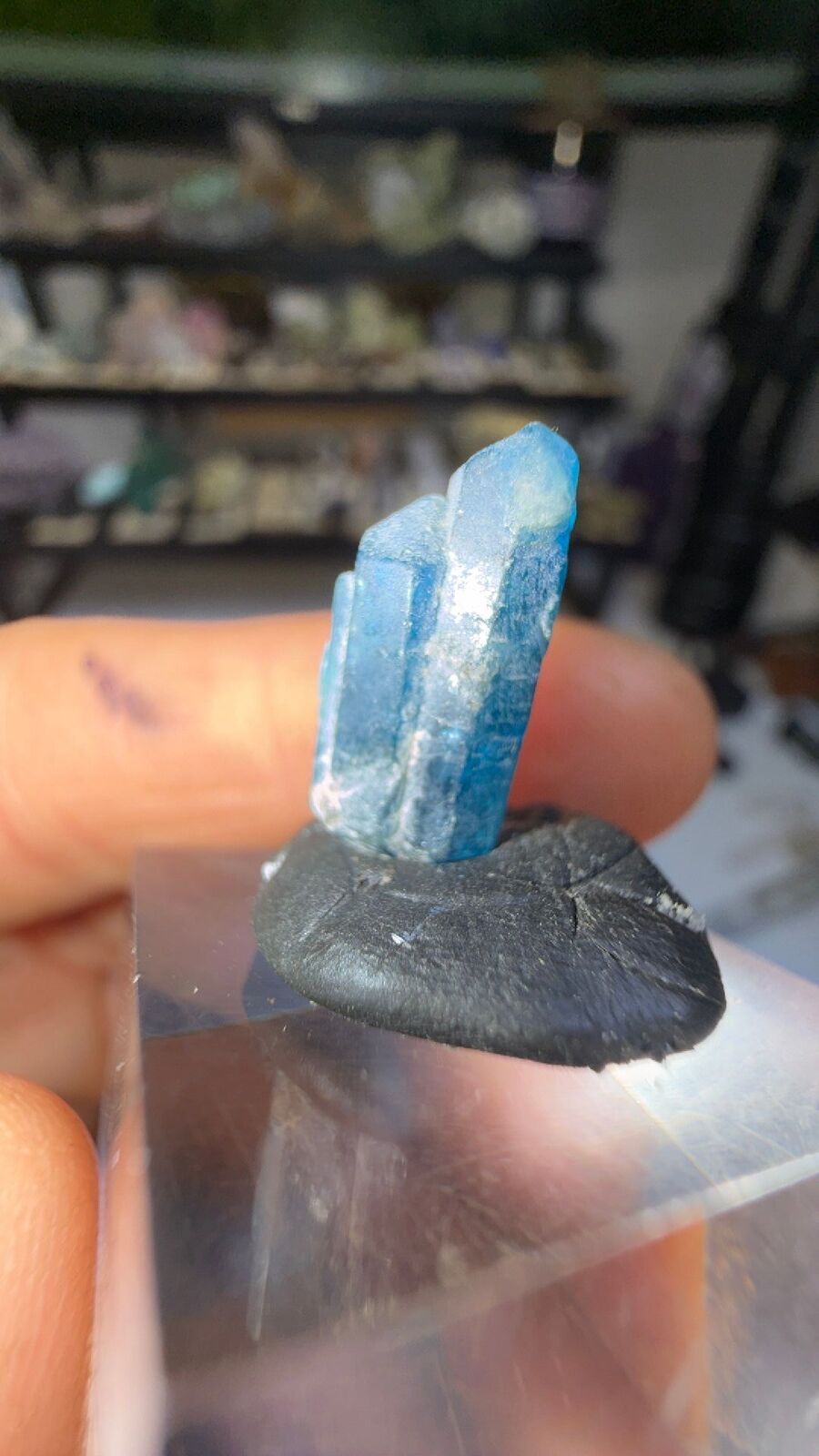 Blue apatite #139