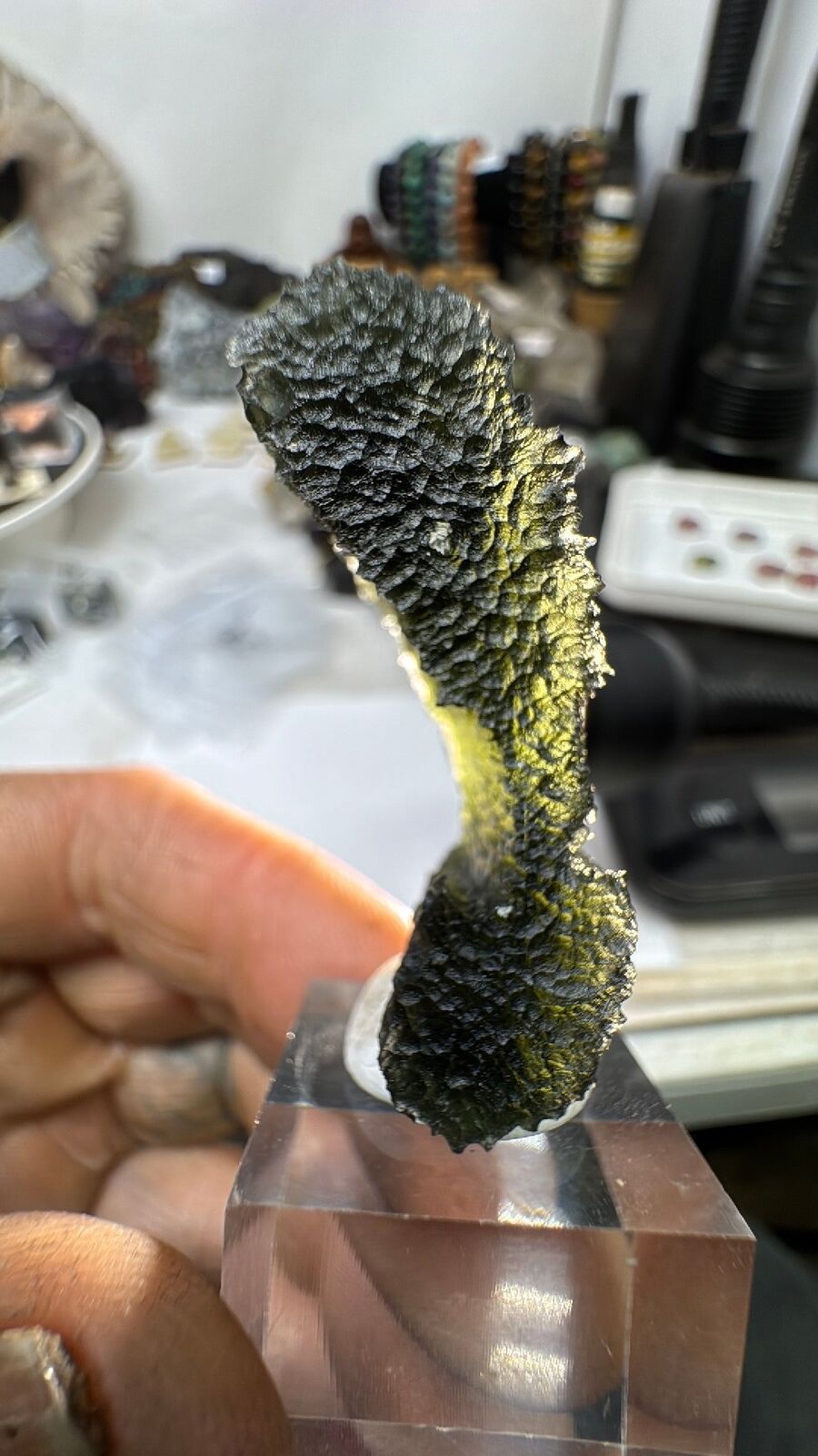 15.5g Moldavite True Tektite #57