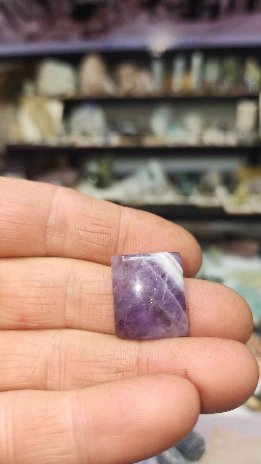 Chevron Amethyst #86