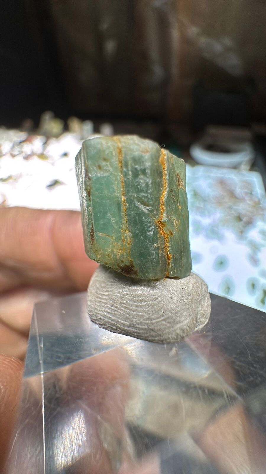 14.6ct Emerald Crystal Afghanistan #28