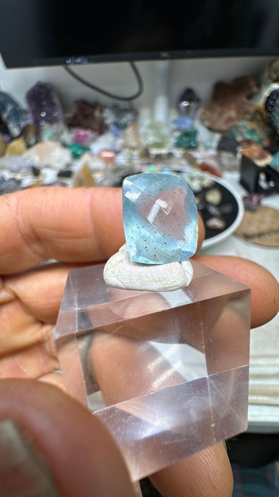 9.1ct Aquamarine Facet #25