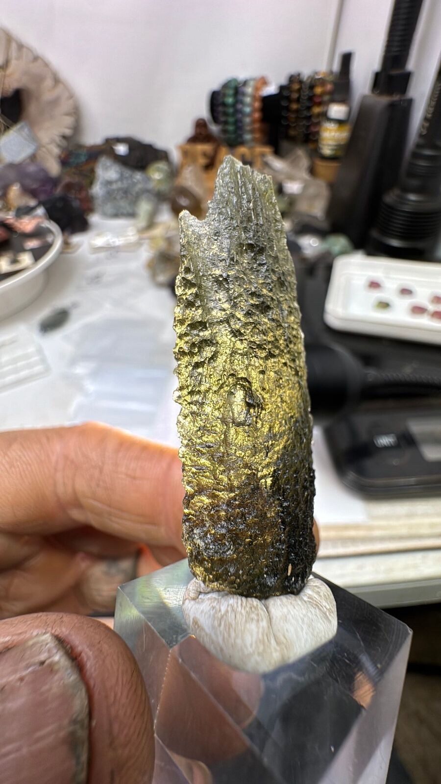 5.1g Angel Wing Moldavite #64