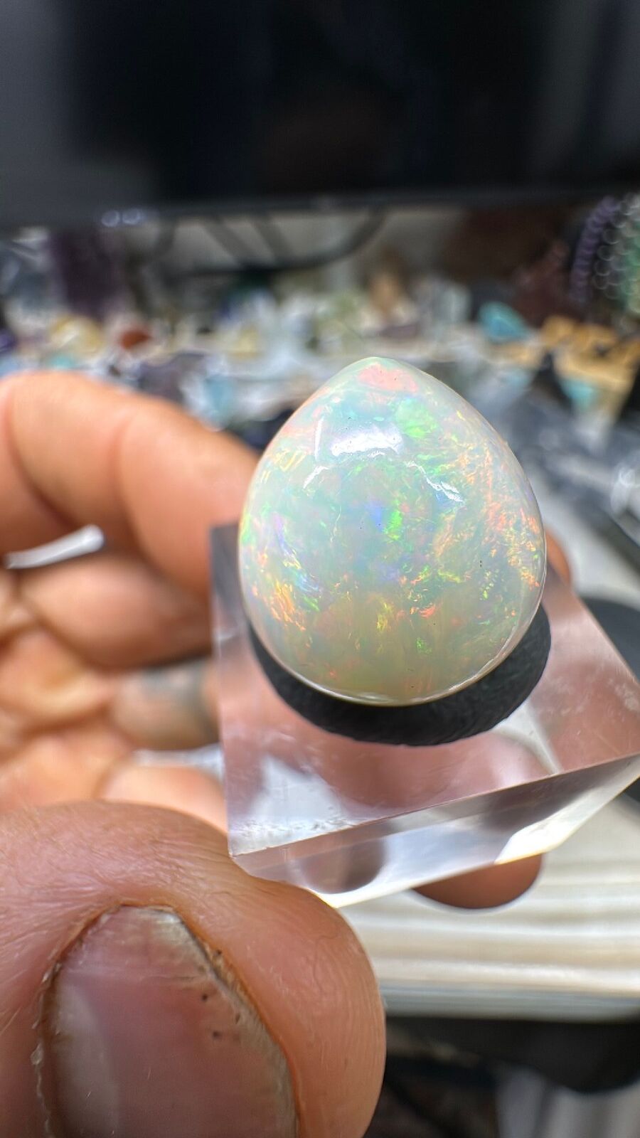 11.3ct Opal cab Ethiopia welo #12