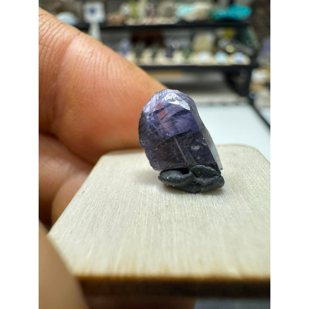 #216Tanzanite Terminated Crystal 3.8 Carats Natural Gemstone for Jewelry Making and Collecting