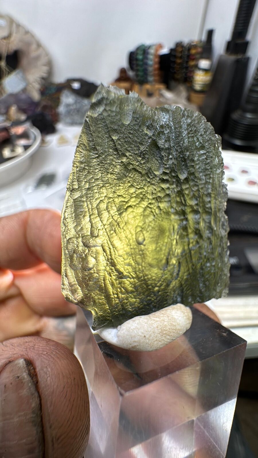 15.6g Moldavite 100% Authentic #36