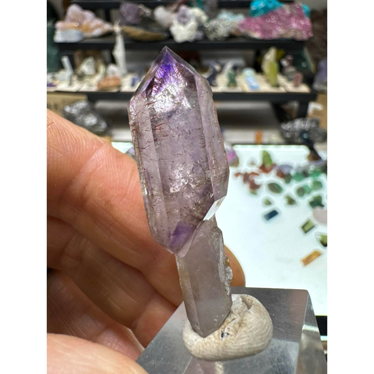 11 Gram High Quality Amethyst Scepter #253 from Zambia - Perfect for Collectors and Enthusiasts