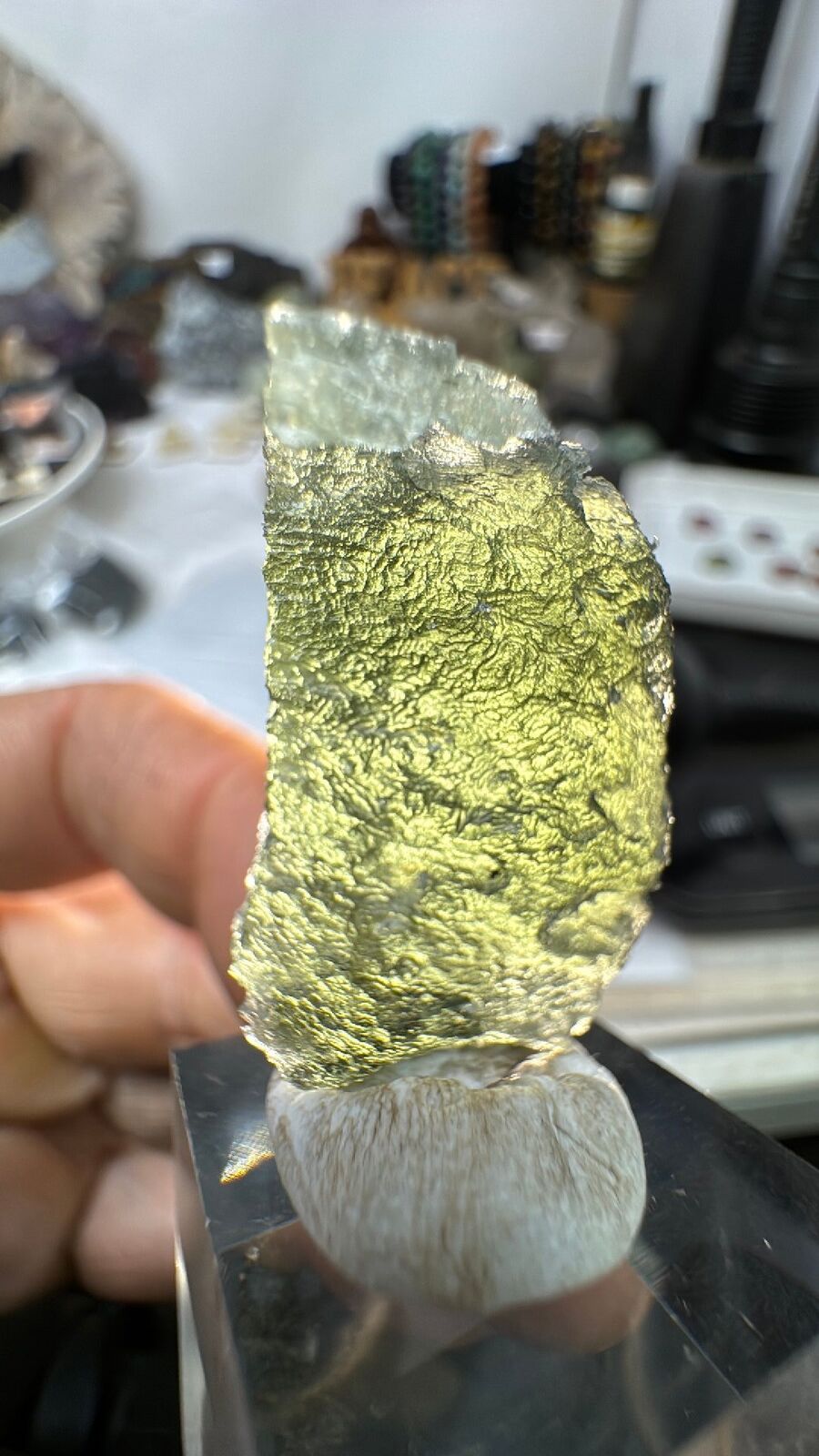 7.7g Moldavite From Meteorite #58