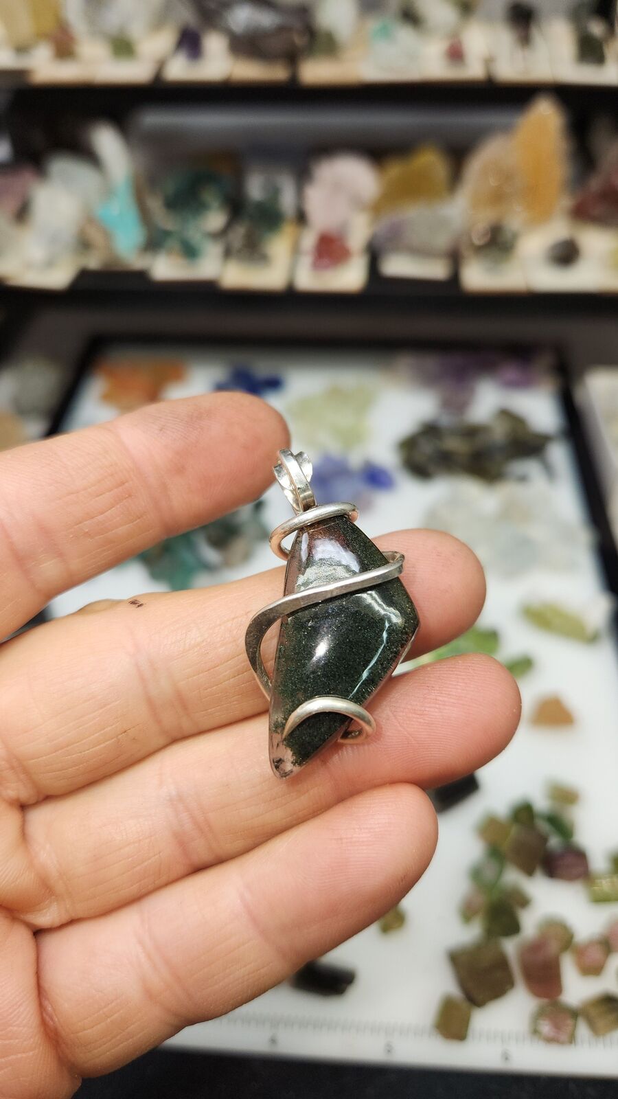 Garden Quartz pendant #112