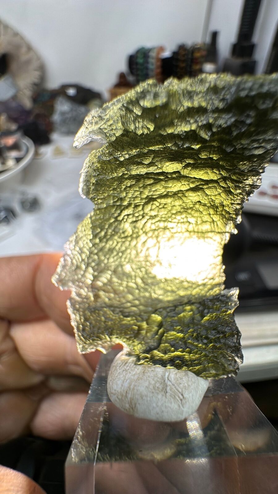 15.5g Moldavite True Tektite #57