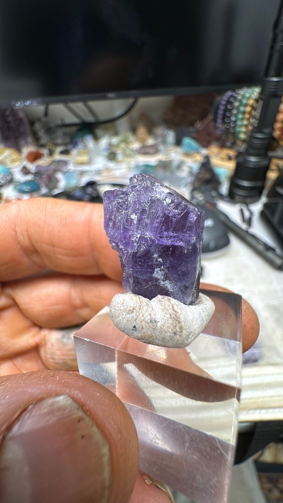 7.2 gram scapolite crystal #91