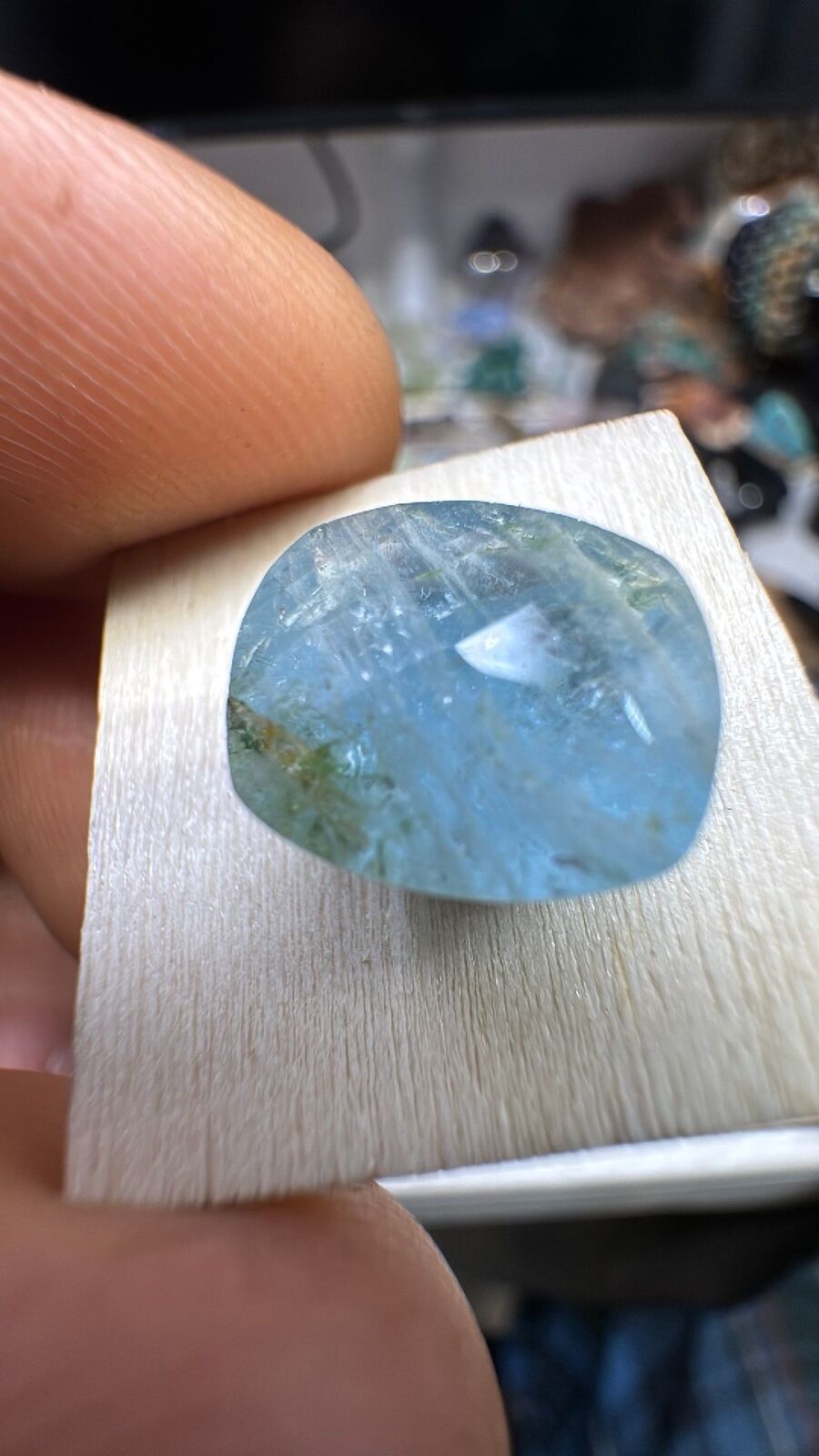 5.7ct Aquamarine Facet #24