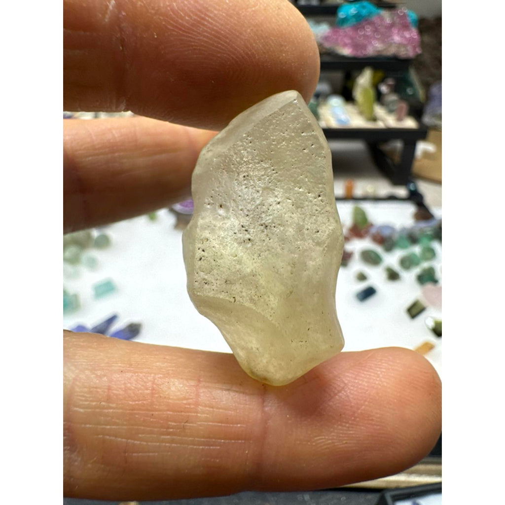 Libyan Desert Glass from Egypt True Tektite Impactite #265 6.9 Gram Authentic Specimen