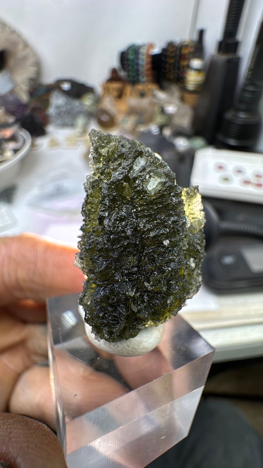 12.9g Moldavite Huge Specimen #55