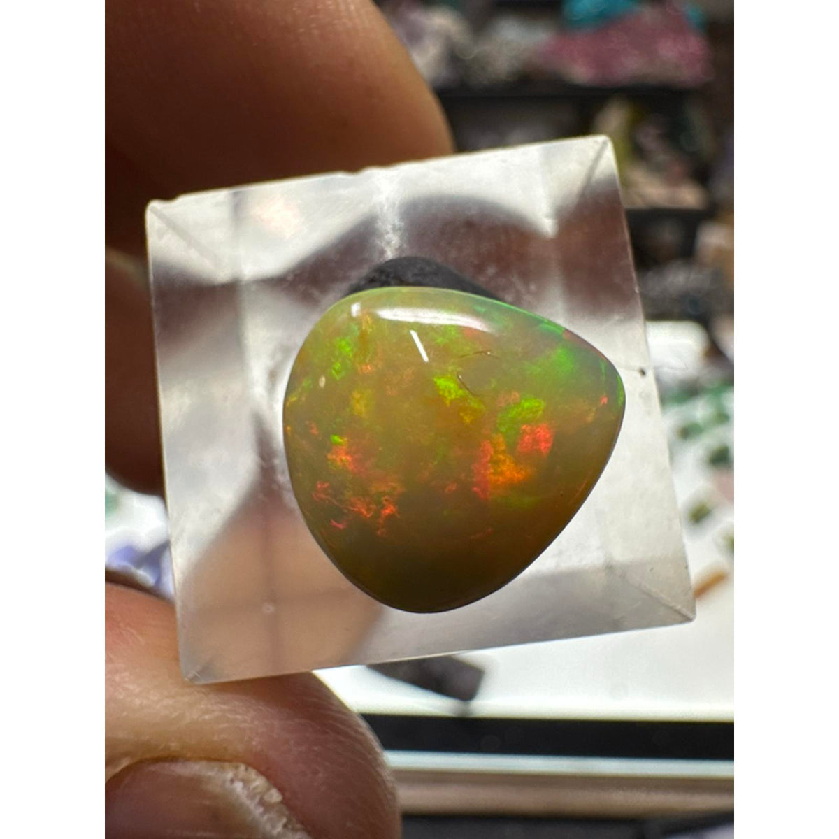3.6 Carat Honey Opal #256 from Ethiopia - Natural Gemstone with Unique Color