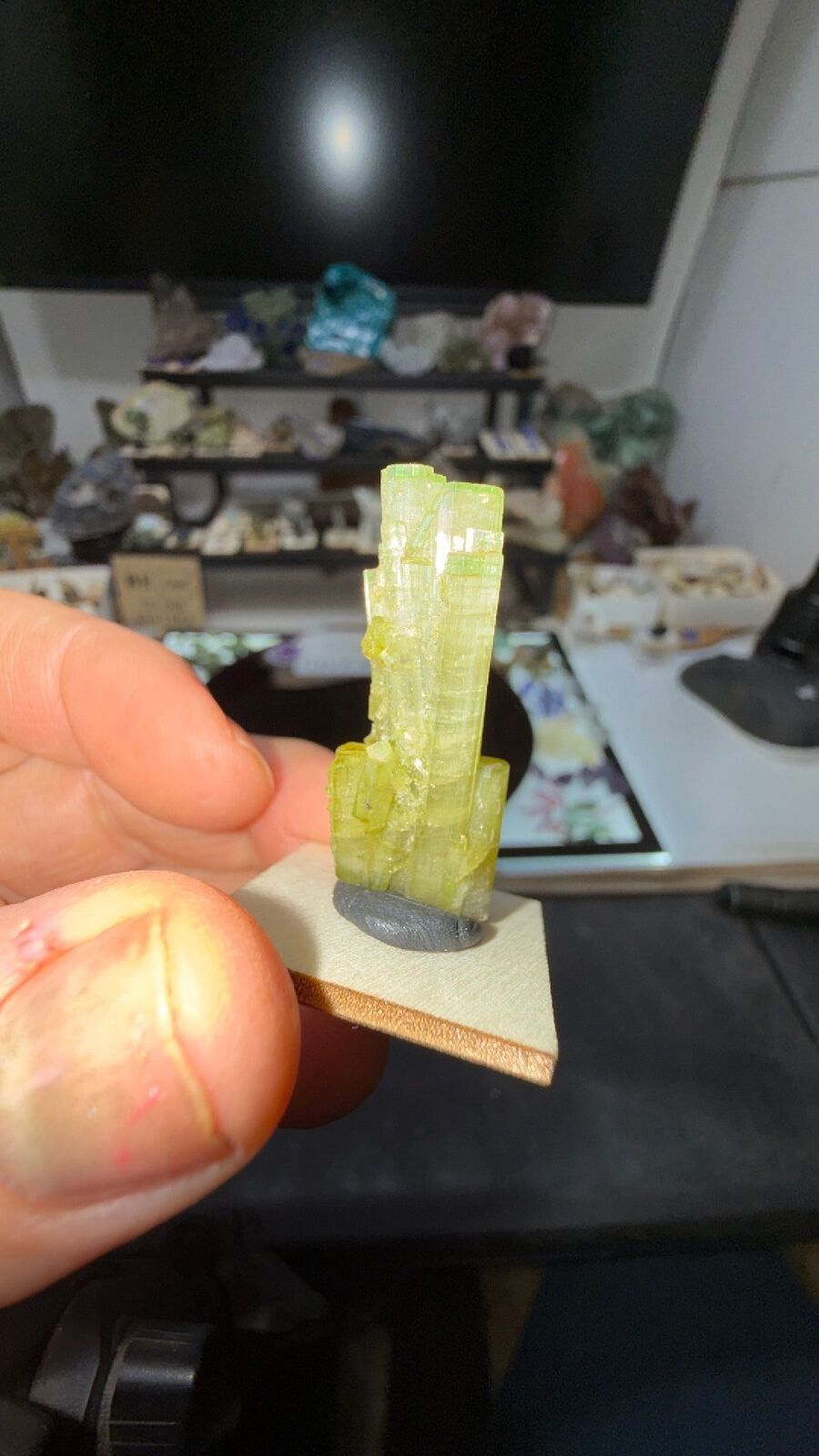 Green tourmaline #2
