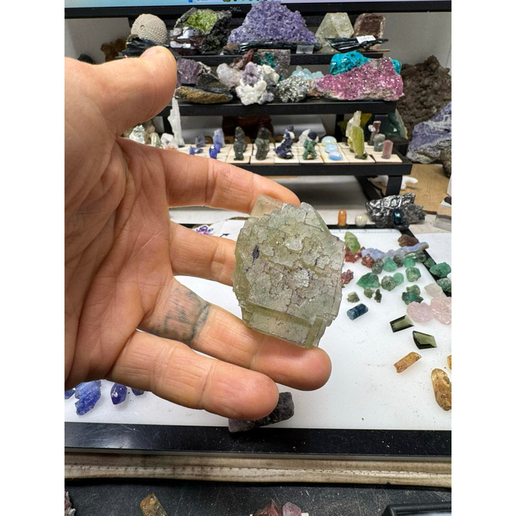 Fluorite Cube Specimen #231 - Natural Mineral Collectible for Enthusiasts