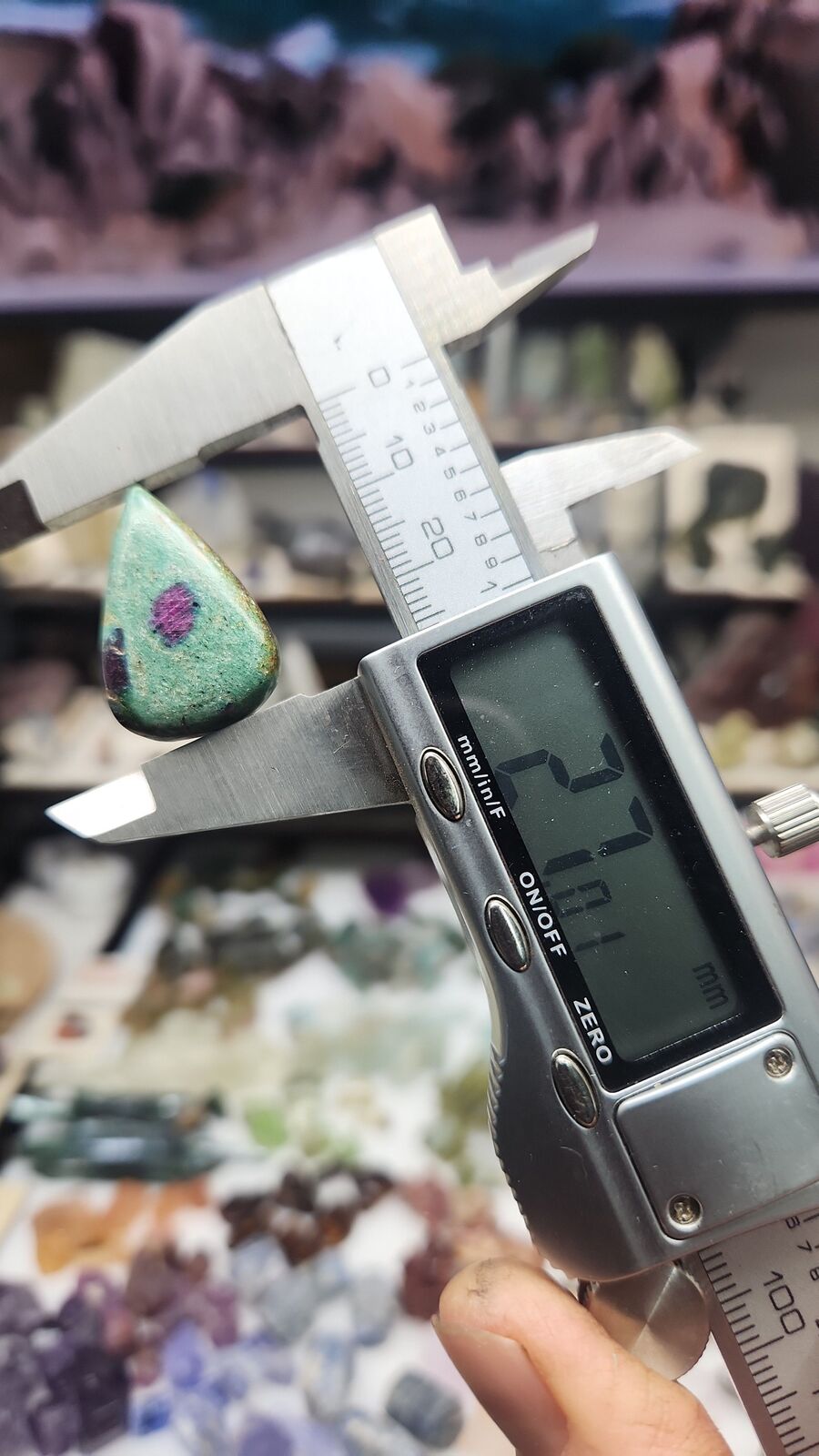 Ruby fuchsite #202