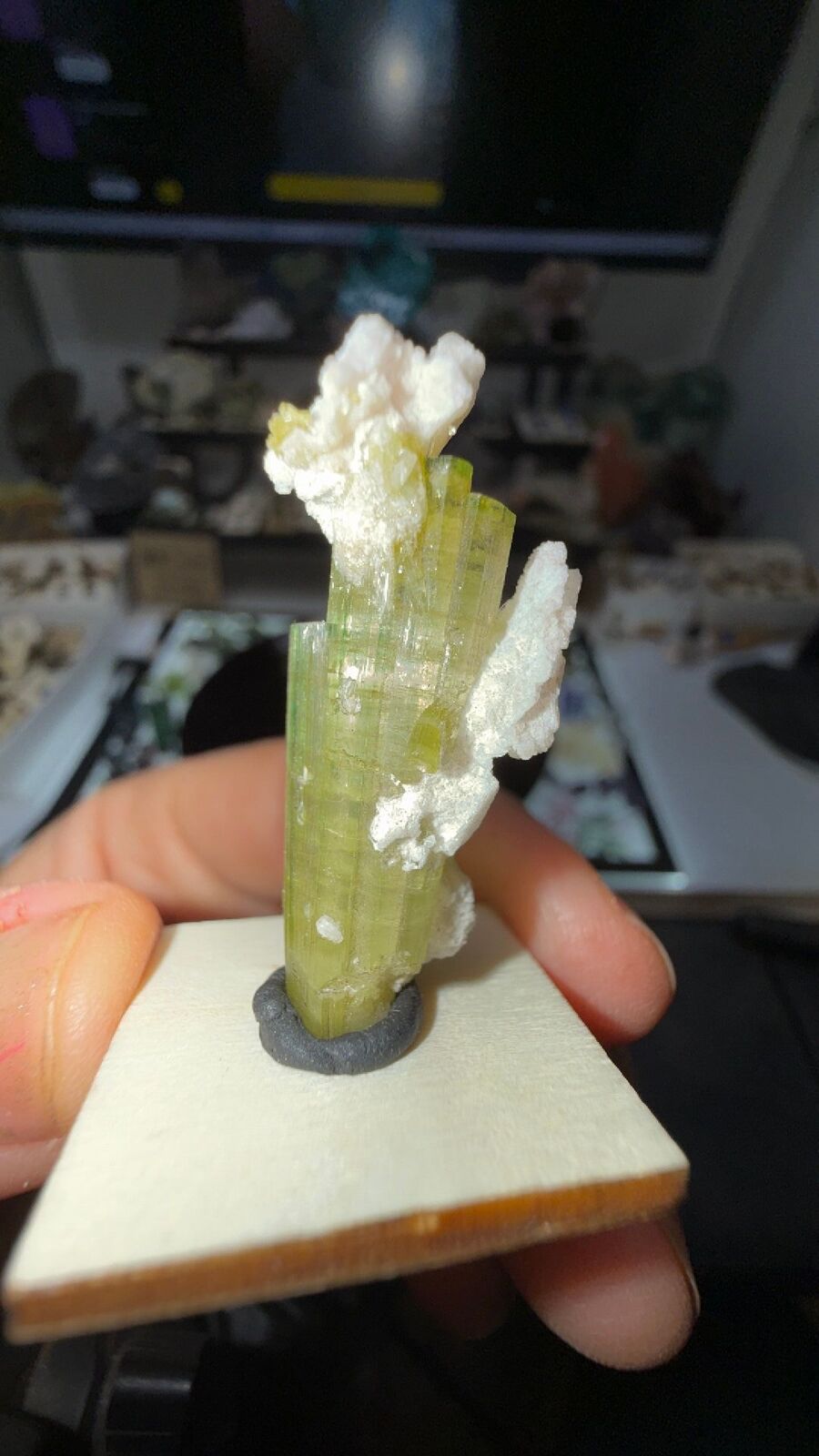 Green tourmaline #3