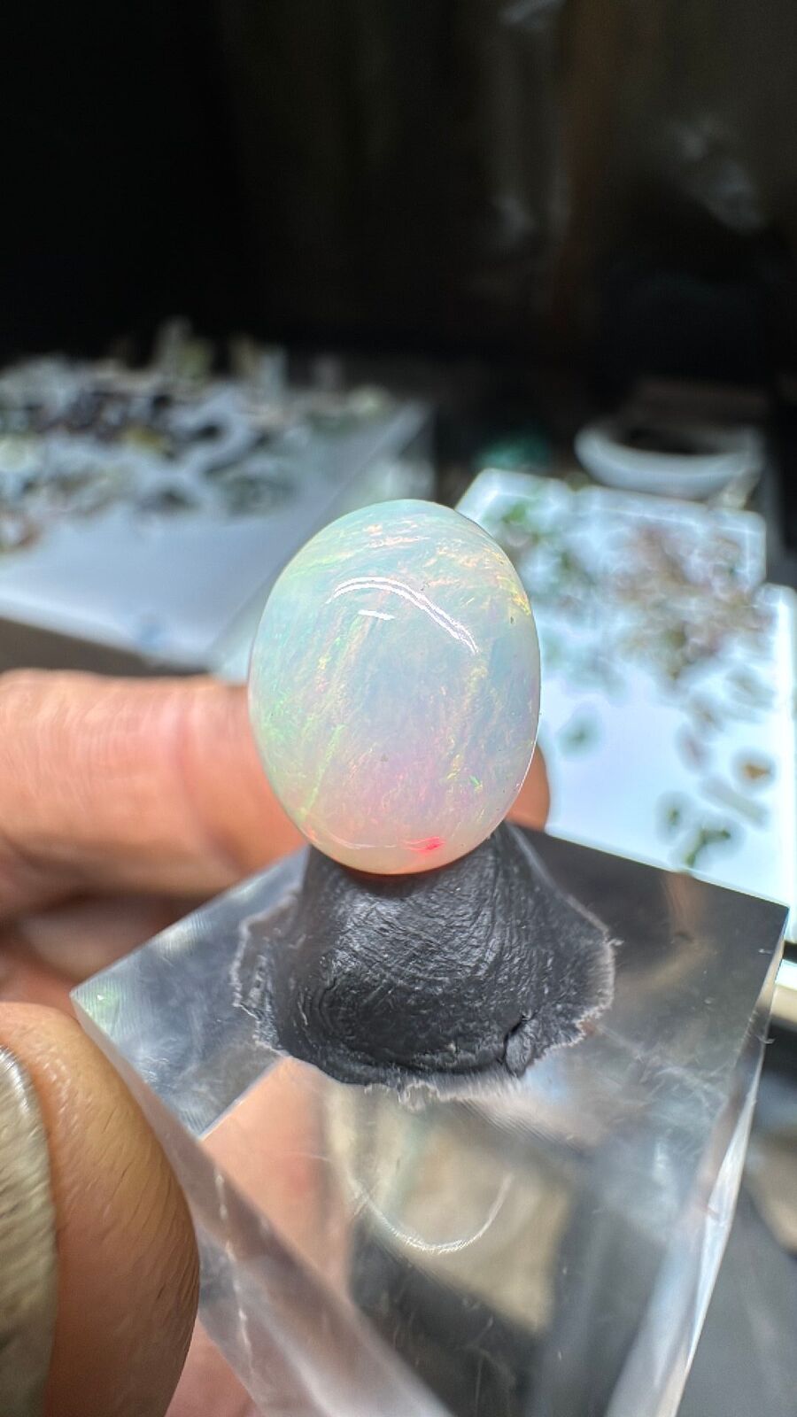 7.9ct Ethiopian Opal Cab Large #73