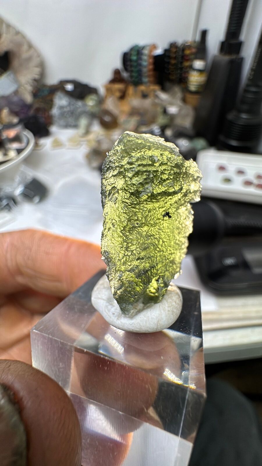 7.7g Moldavite From Meteorite #58