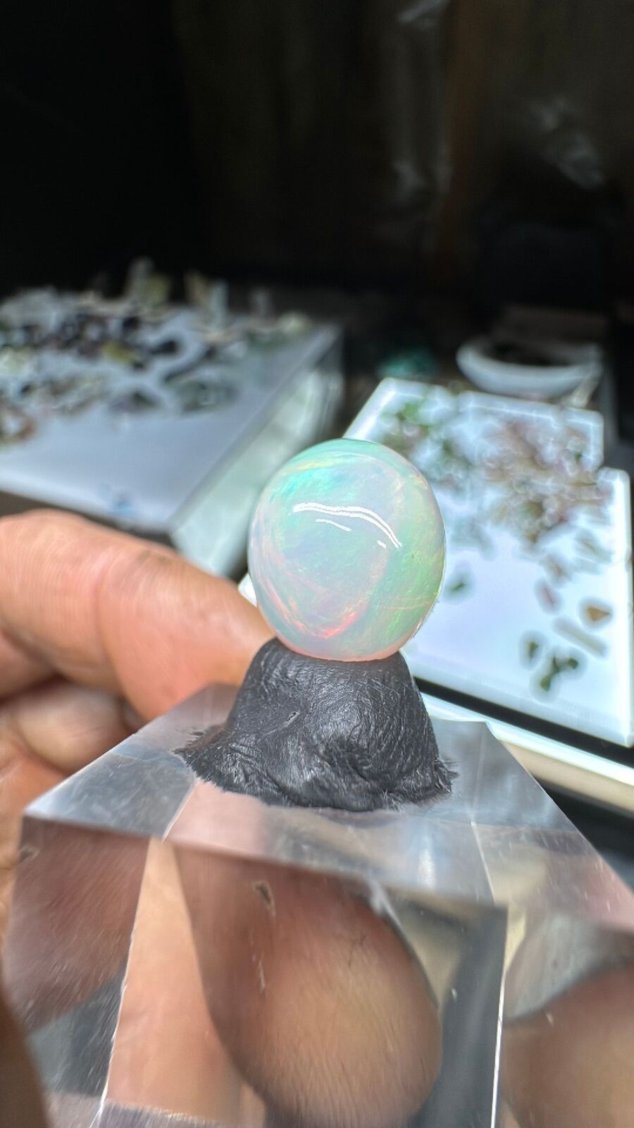 7.9ct Ethiopian Opal Cab Large #73