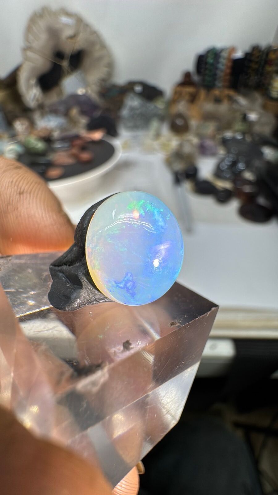 6.3ct Ethiopian Opal Cab #100