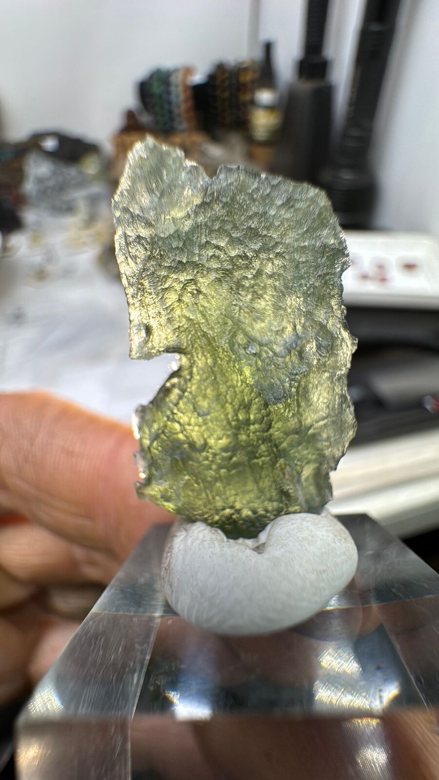 5.1g Beautiful Authentic Moldavite #71