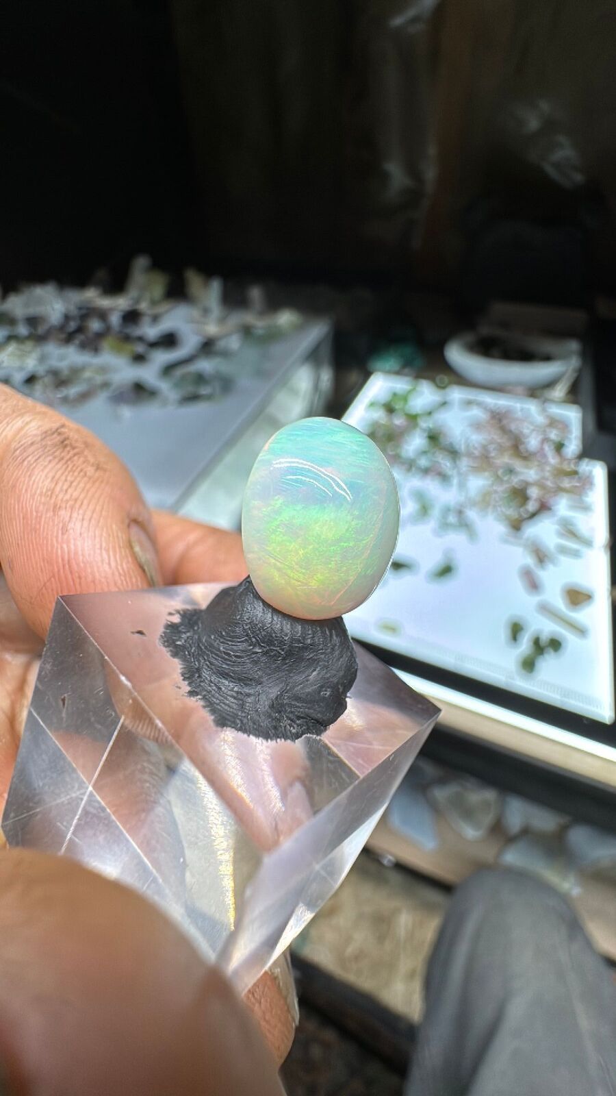7.9ct Ethiopian Opal Cab Large #73