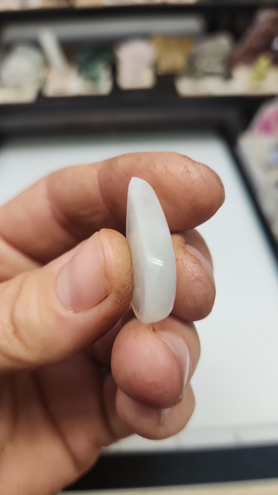 Rainbow moonstone #214