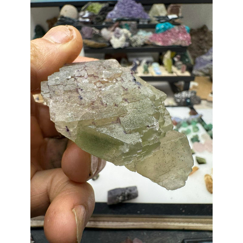 Fluorite Cube Specimen #231 - Natural Mineral Collectible for Enthusiasts