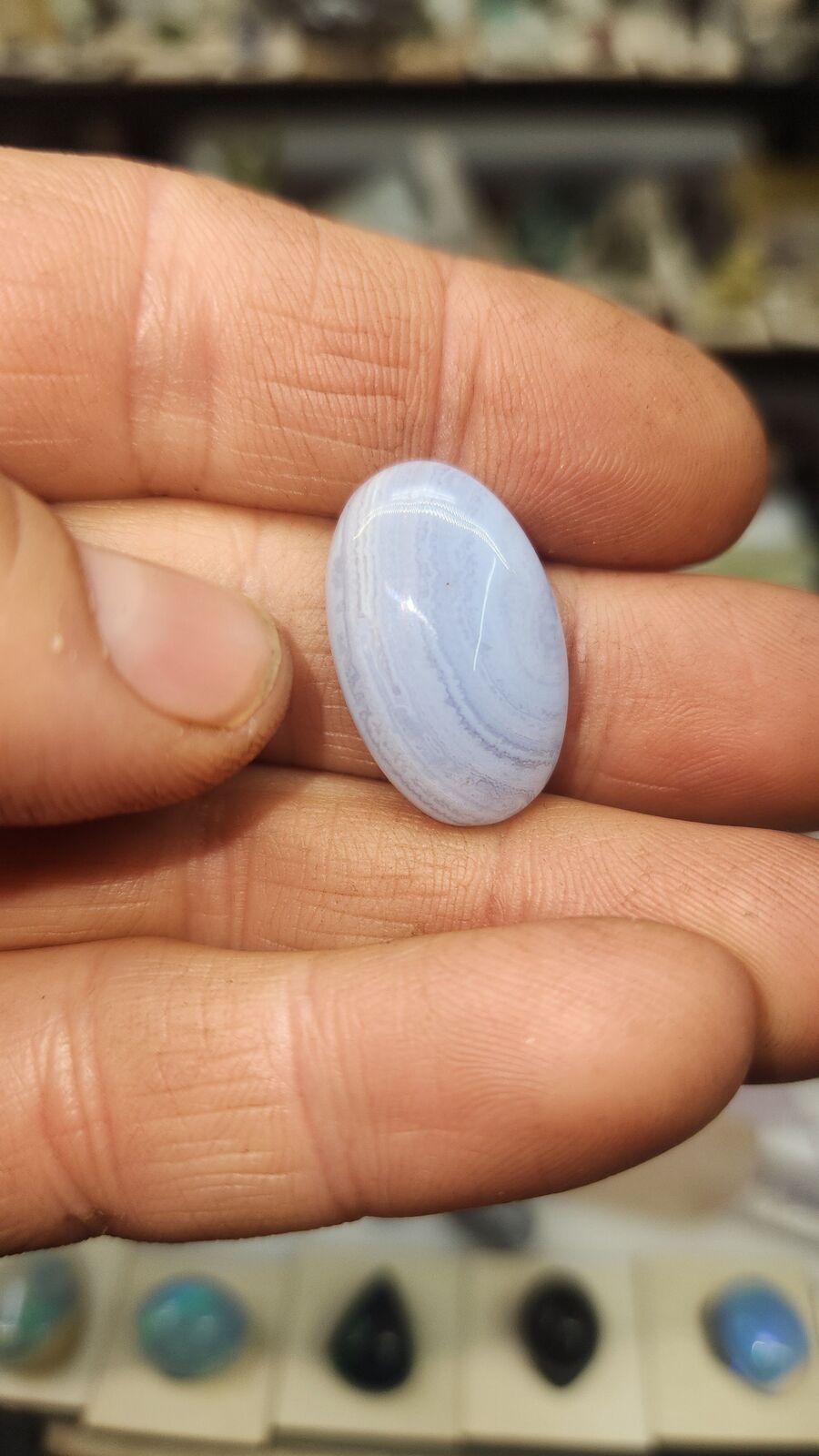Blue lace Agate #60