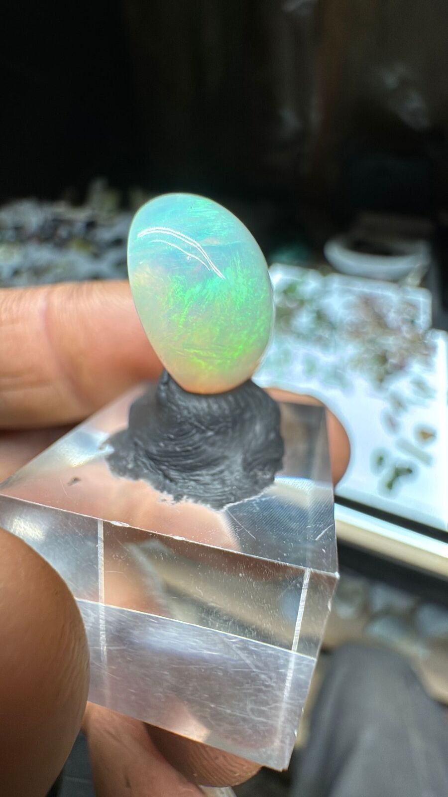 7.9ct Ethiopian Opal Cab Large #73