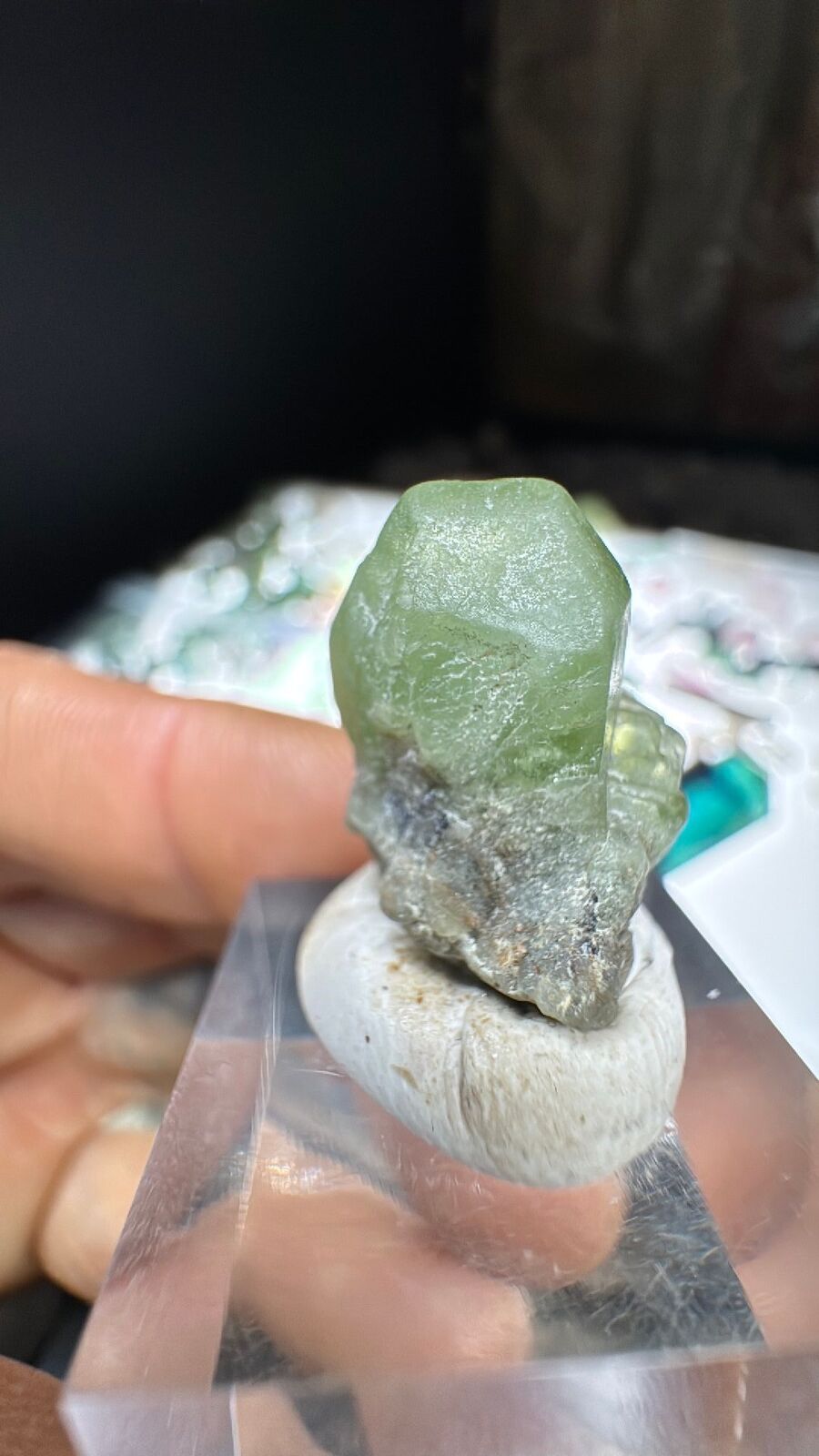 5g Terminated Peridot Crystal 54