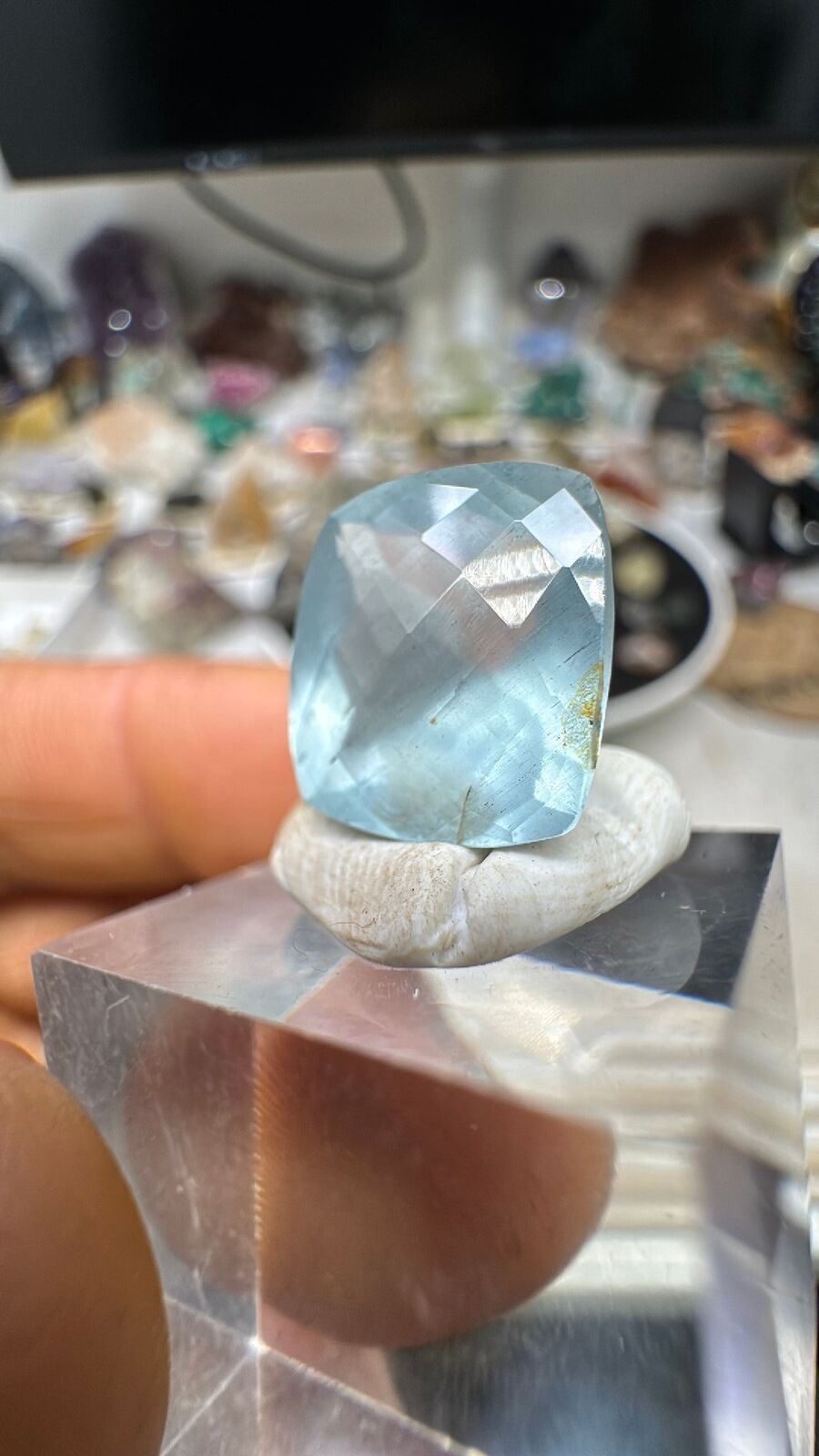 9.1ct Aquamarine Facet #25
