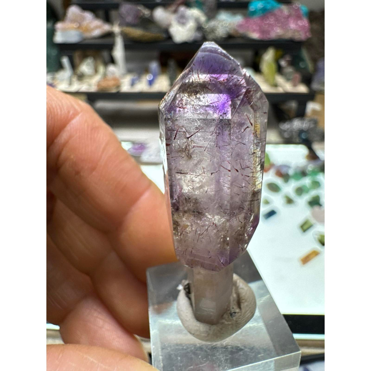 11 Gram High Quality Amethyst Scepter #253 from Zambia - Perfect for Collectors and Enthusiasts