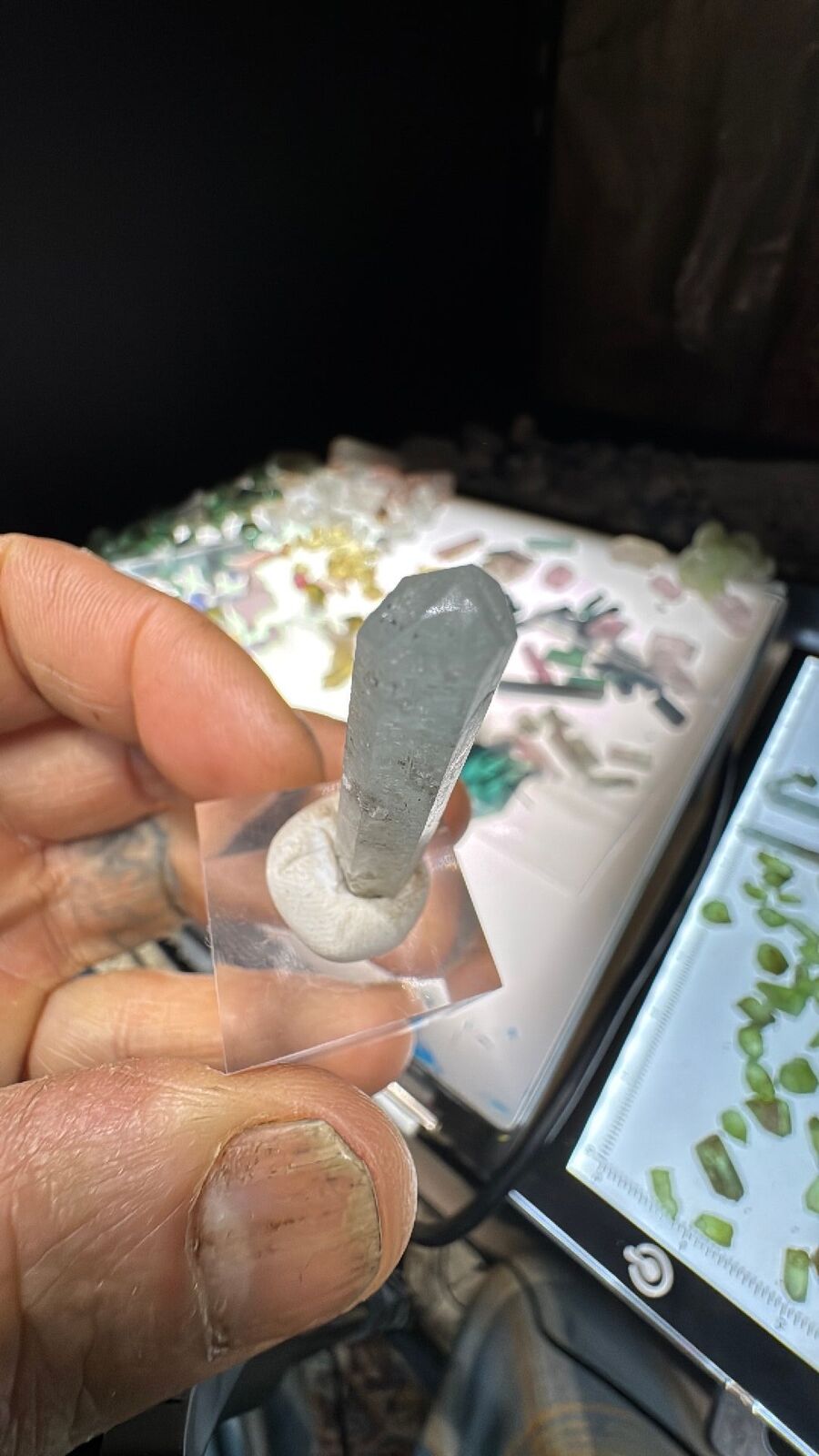 3.4g Aquamarine Crystal Brazil 40