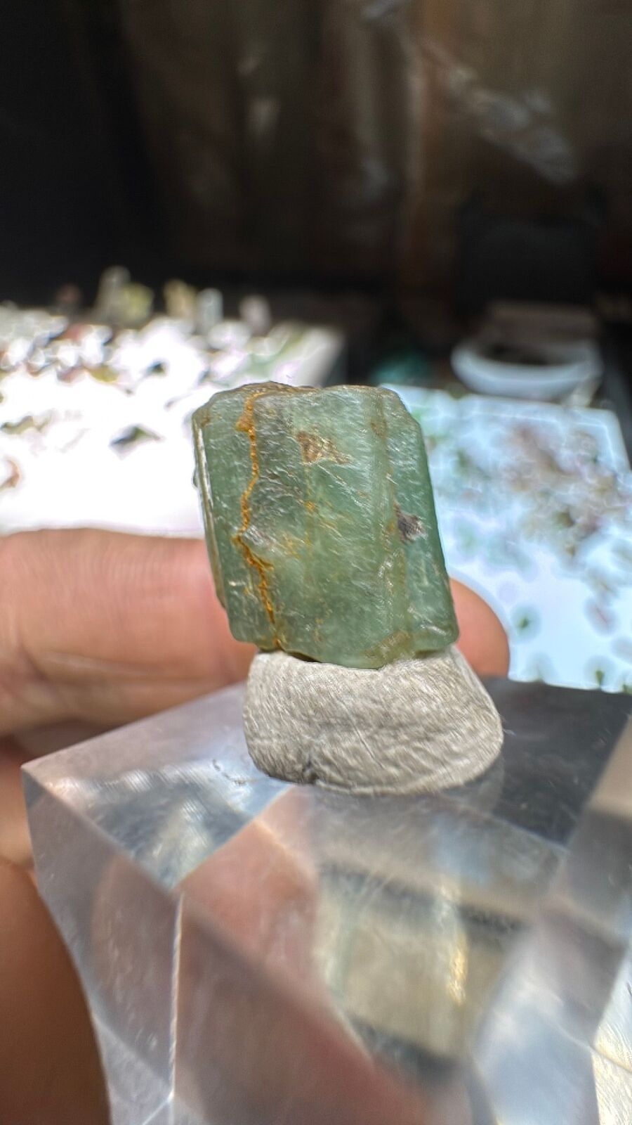 14.6ct Emerald Crystal Afghanistan #28