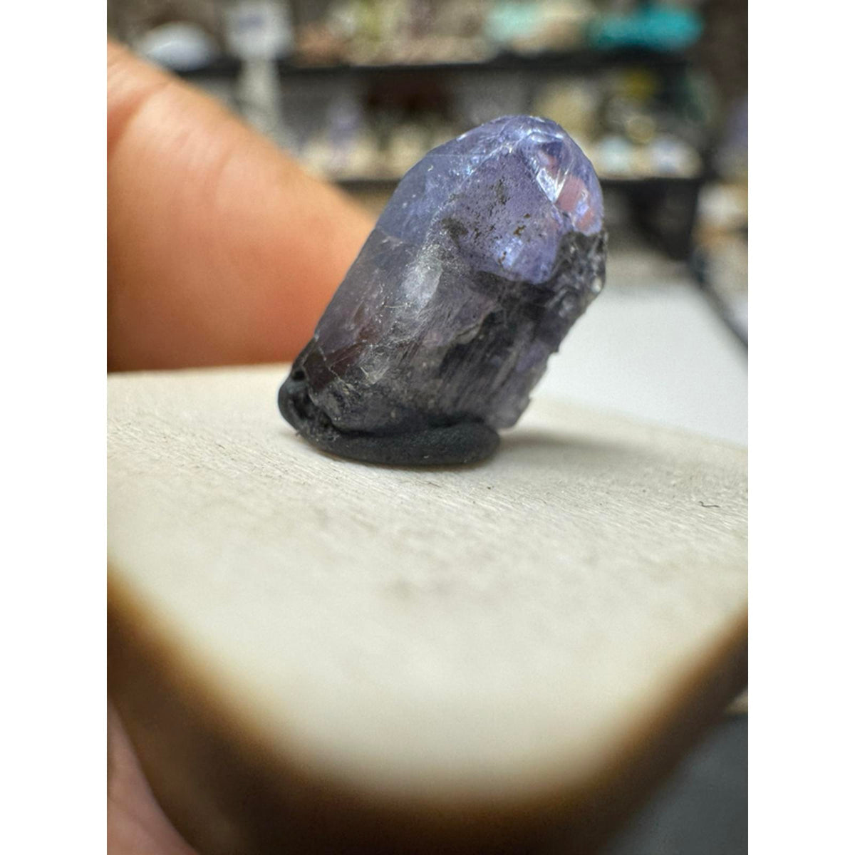 #216Tanzanite Terminated Crystal 3.8 Carats Natural Gemstone for Jewelry Making and Collecting