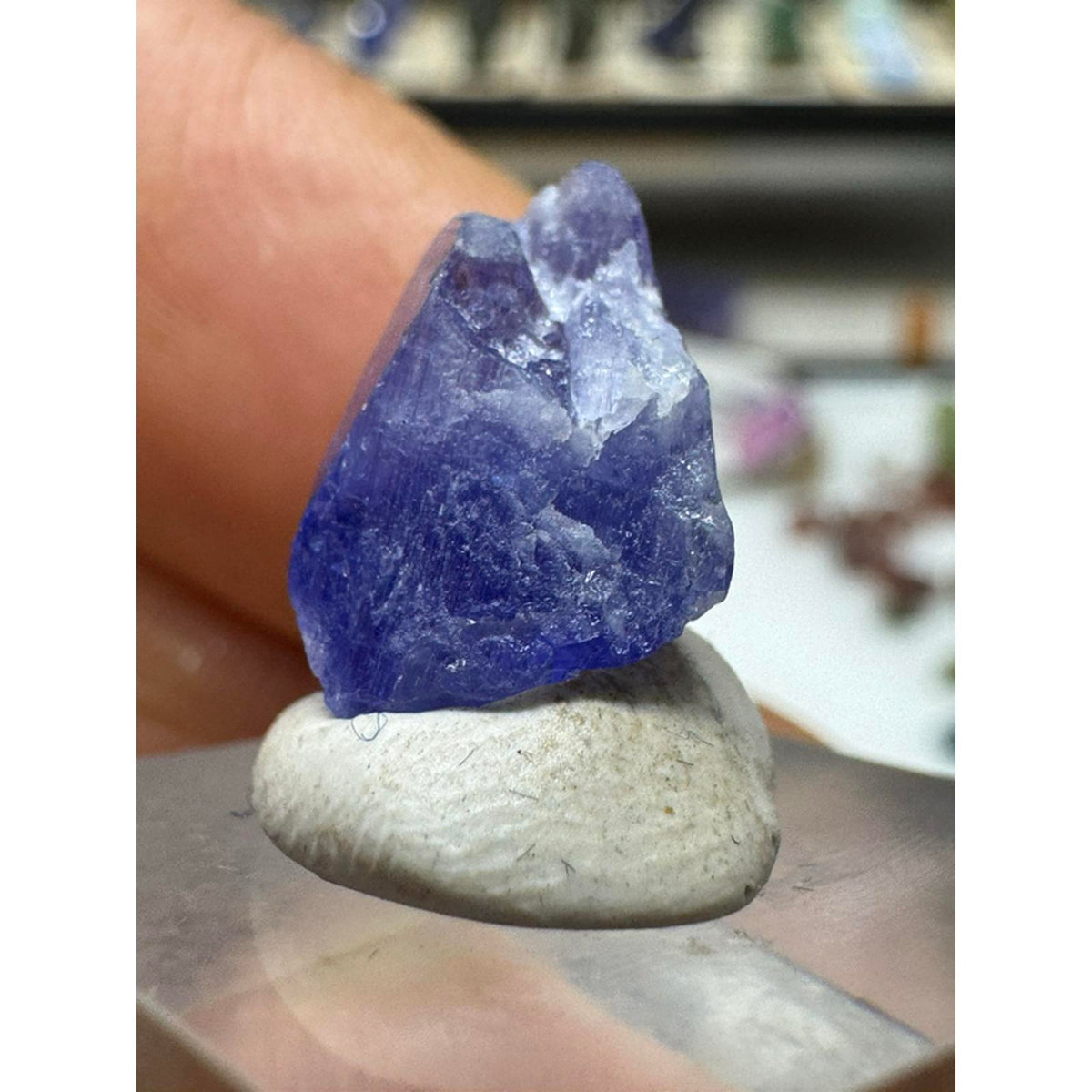 10 Carat Tanzanite Terminated Crystal #247 from Tanzania - Natural Gemstone for Jewelry Making