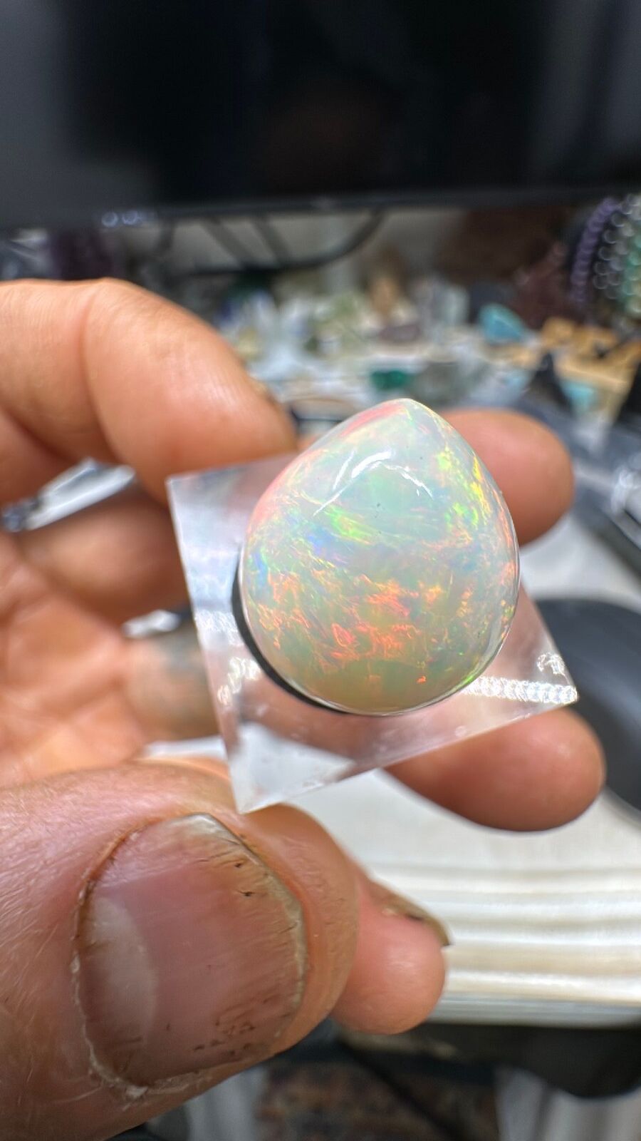 11.3ct Opal cab Ethiopia welo #12