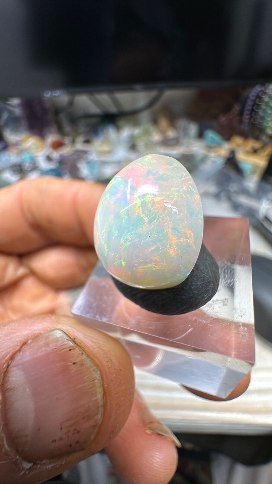 11.3ct Opal cab Ethiopia welo #12
