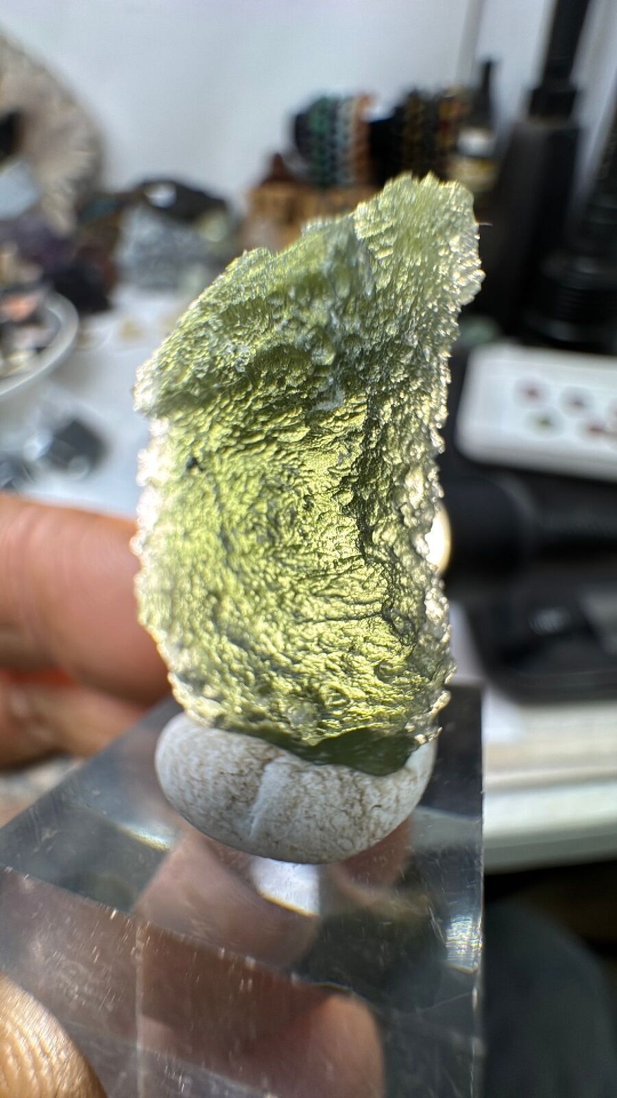 7.7g Moldavite From Meteorite #58