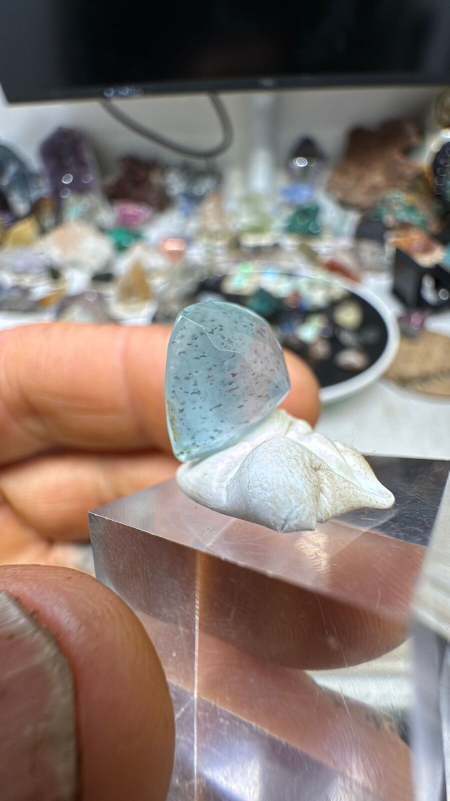 9.1ct Aquamarine Facet #25