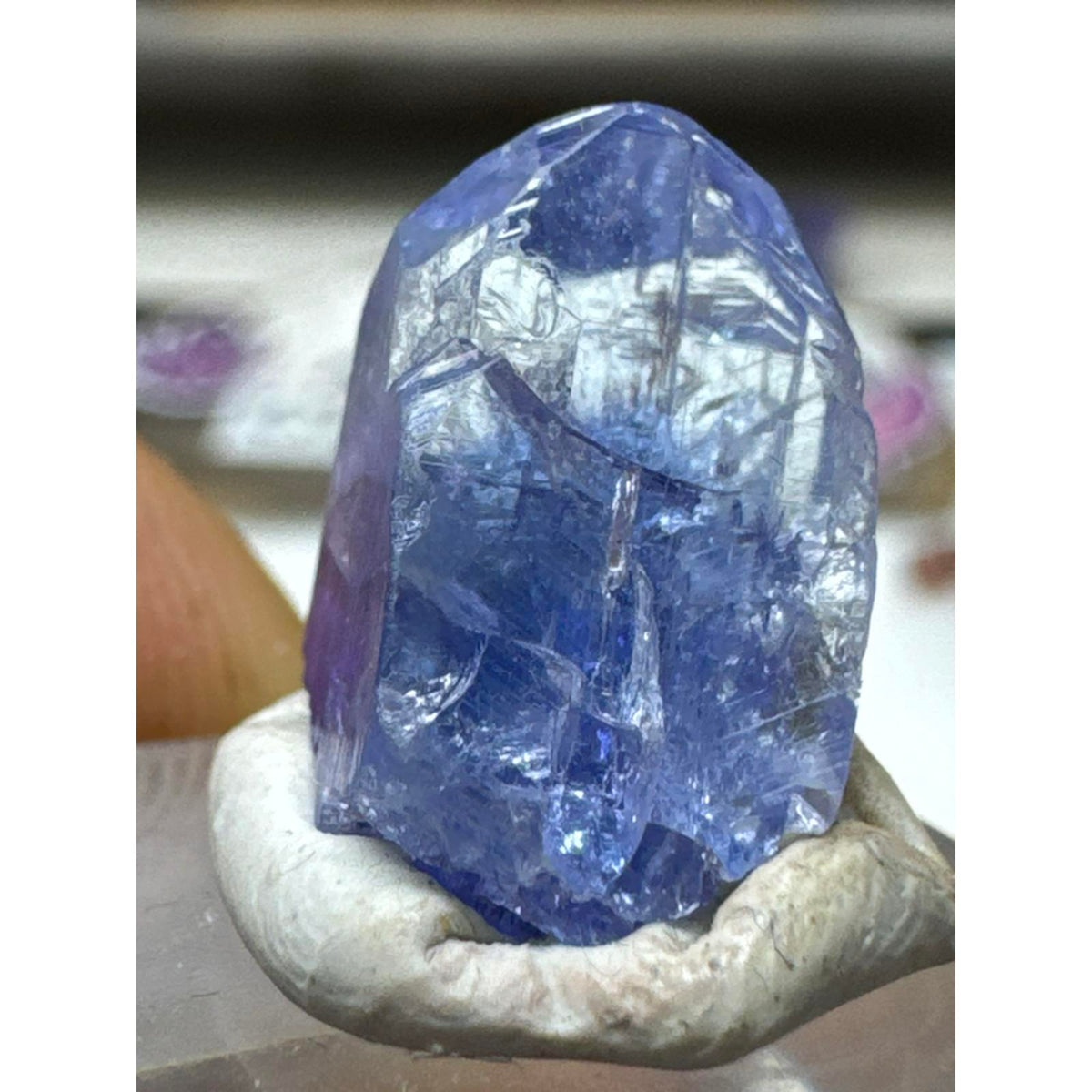 12 Carat Terminated Tanzanite Crystal #245 from Tanzania - Natural Gemstone for Jewelry Making