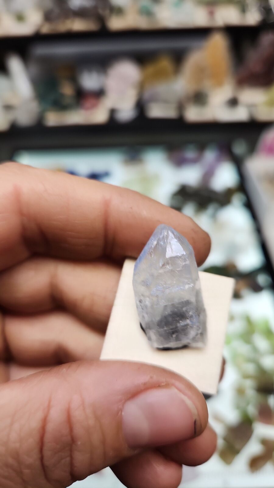 dumorturite with quartz #17