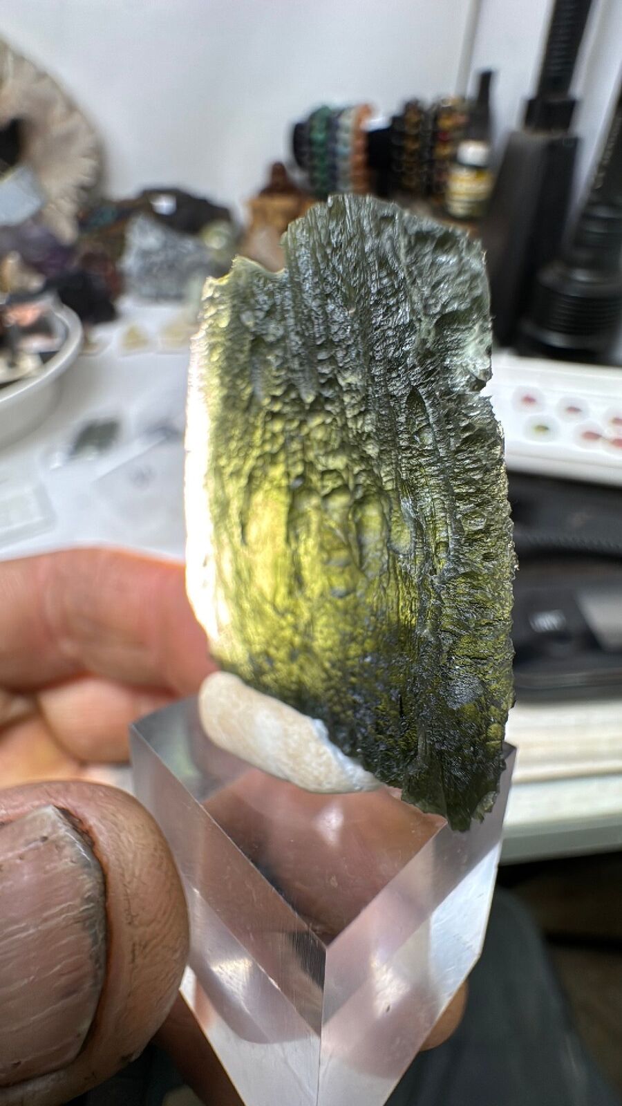 15.6g Moldavite 100% Authentic #36
