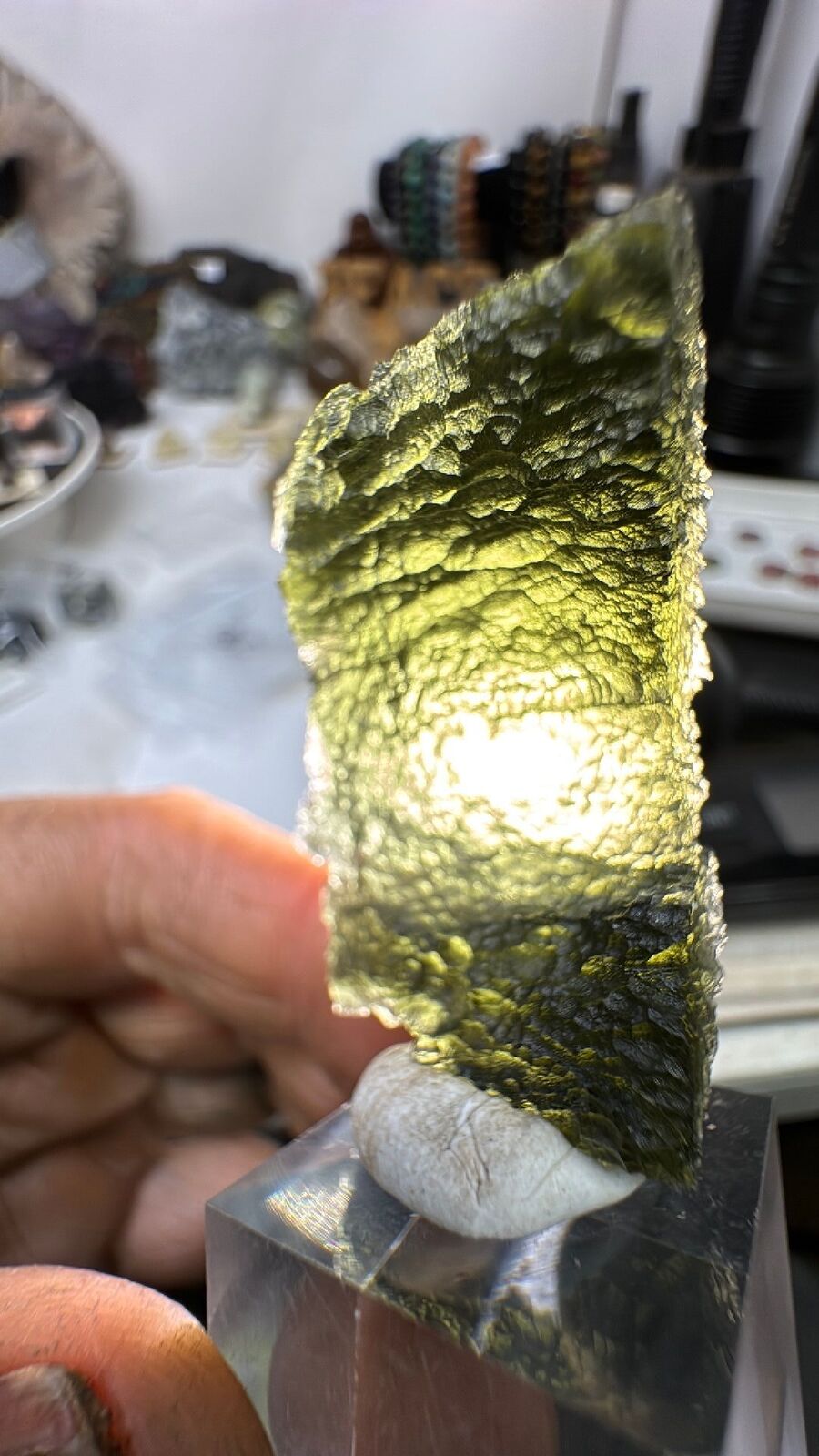 15.5g Moldavite True Tektite #57