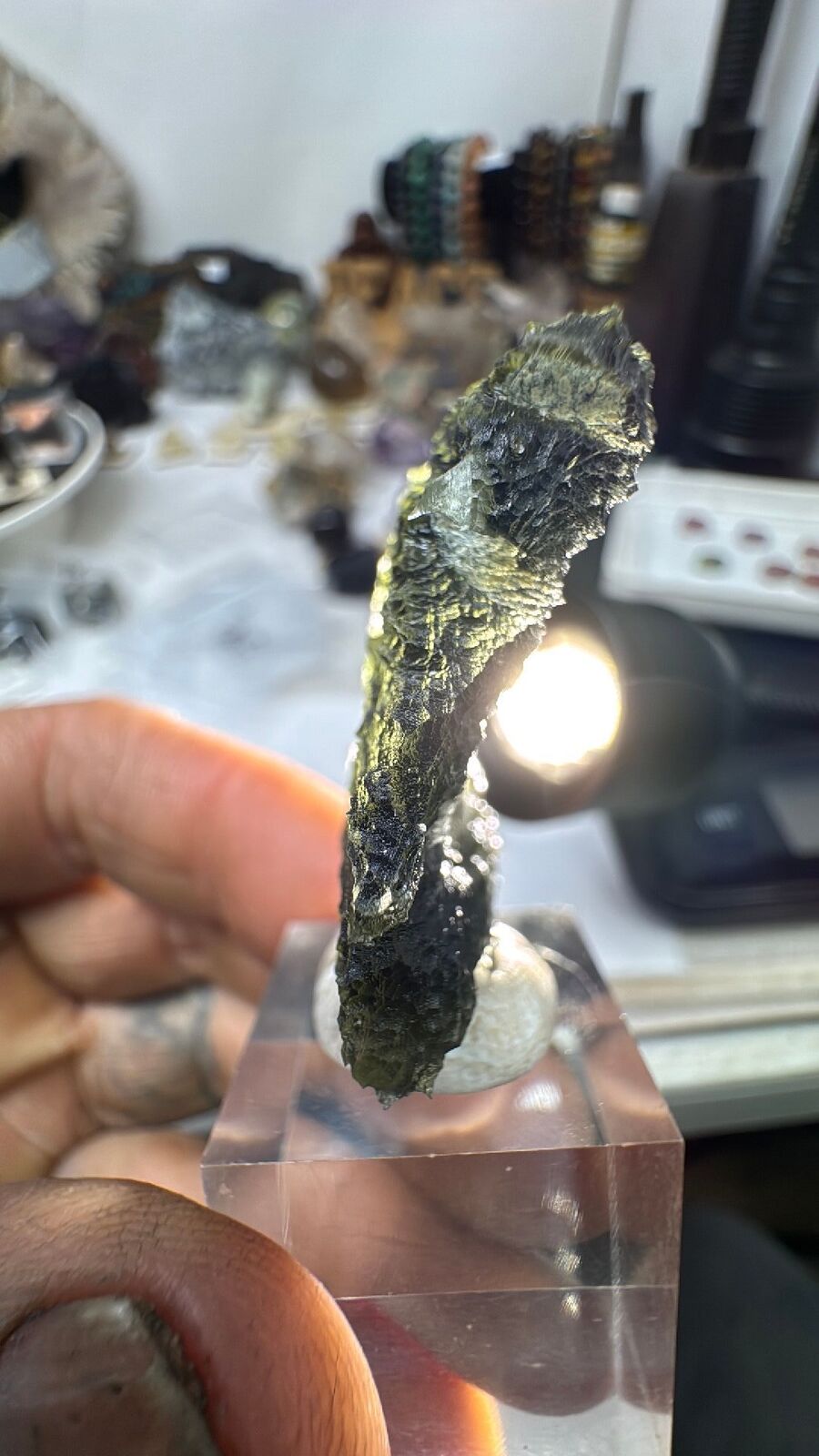 15.5g Moldavite True Tektite #57
