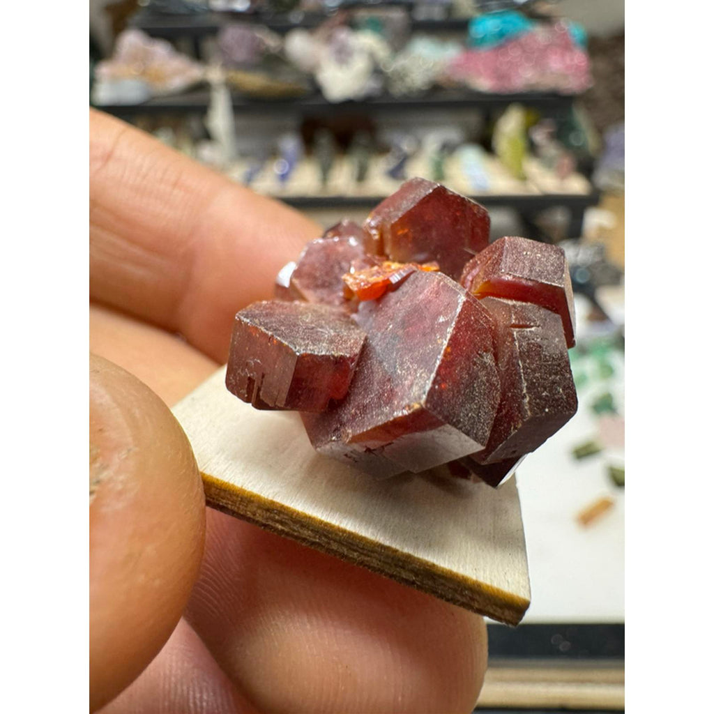 Vanadanite Cluster Specimen Large Crystals #229 - Natural Mineral Specimen with Large Crystals